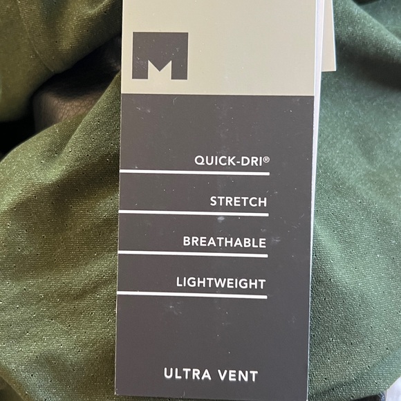 MSX Men's Olive Performance Jacket - Picture 6 of 7